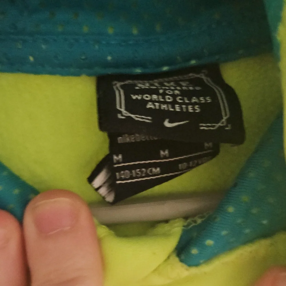 Nike Lime Green Hoodie‎ with Graphic Logo